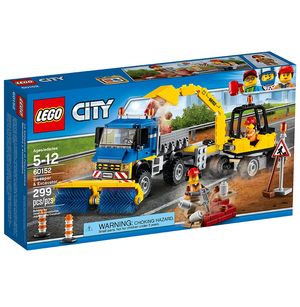 Cover Art for 5702015865982, LEGO Sweeper & Excavator Set 60152 by LEGO