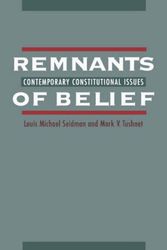 Cover Art for 9780195099805, Remnants of Belief by Louis Michael Seidman, Mark V. Tushnet