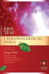 Cover Art for 0884528253342, The One Year Chronological Bible NLT, Premium Slimline Large Print by Unknown(2010-10-01) by Tyndale House Publishers