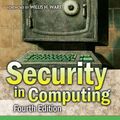Cover Art for 0076092042228, Security in Computing by Charles P. Pfleeger
