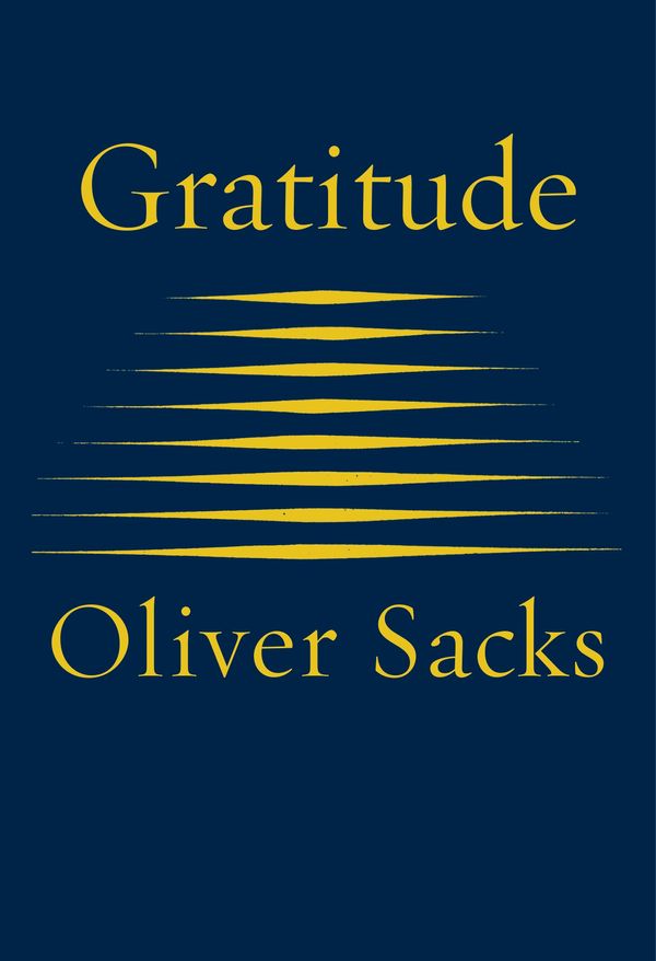 Cover Art for 9781509822805, Gratitude by Oliver Sacks