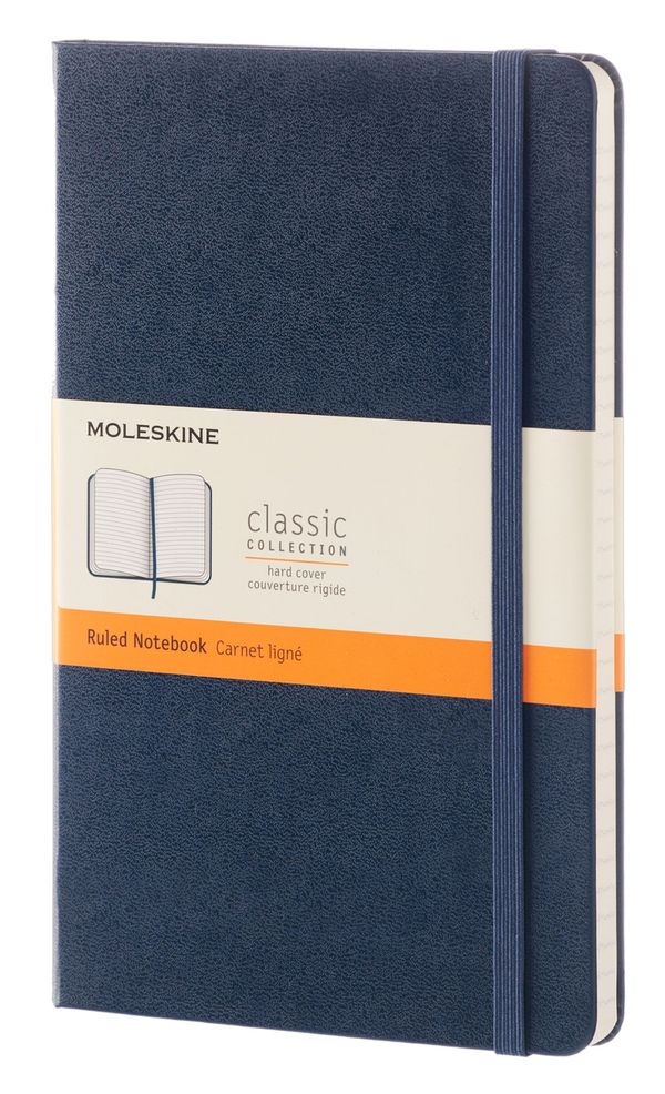 Cover Art for 8051272893601, Moleskine Sapphire Blue Large Ruled Note by Moleskine