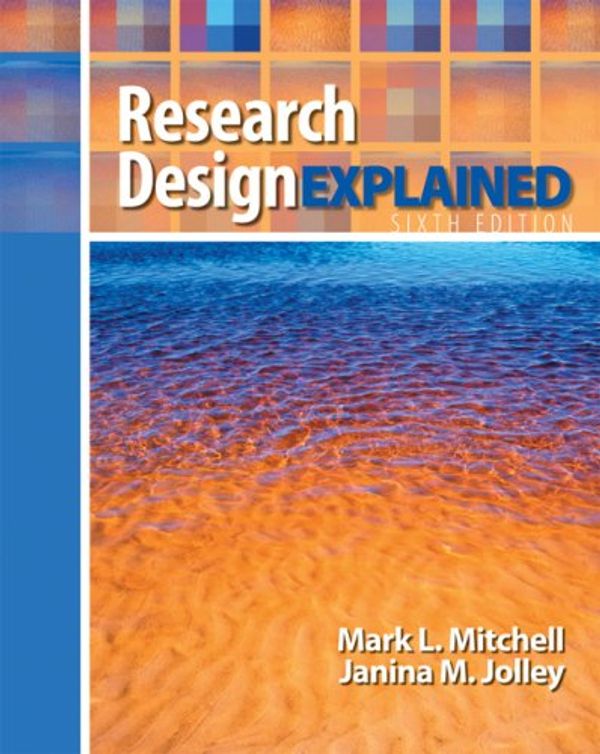 Cover Art for 9780495092230, Research Design Explained by Mark Mitchell