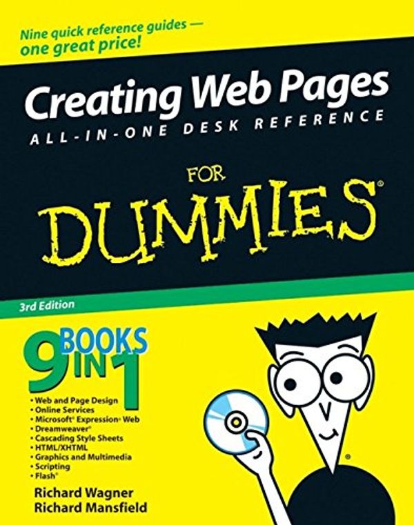 Cover Art for 9780470096291, Creating Web Pages All-in-one Desk Reference For Dummies by Richard Wagner
