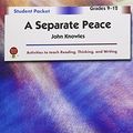 Cover Art for 9781561374007, Separate Peace by John Knowles