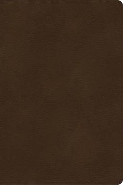 Cover Art for 9781087742861, CSB Single-Column Wide-Margin Bible, Brown Leathertouch by Holman Bible Staff