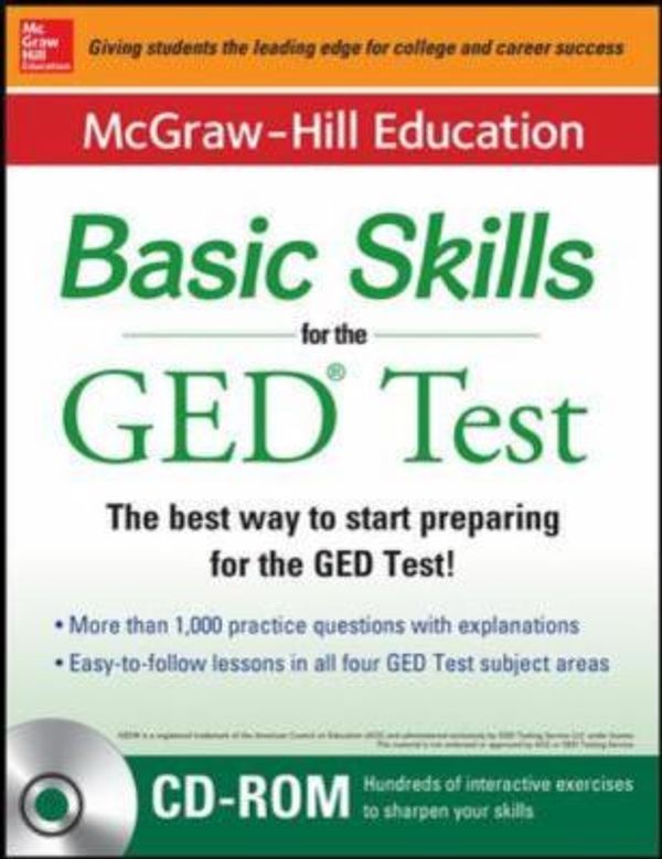 Cover Art for 9780071838061, Mcgraw-hill Education Basic Skills for the Ged Test by Mcgraw-Hill Education