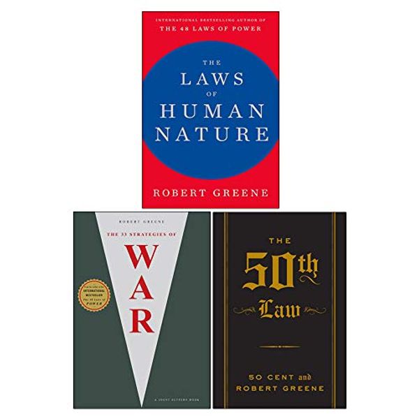 Cover Art for 9789123787821, Robert Greene 3 Books Collection Set (The Laws Of Human Nature [Hardcover], The 33 Strategies Of War , The 50Th Law The Robert Greene Collection by Robert Greene, 50 Cent