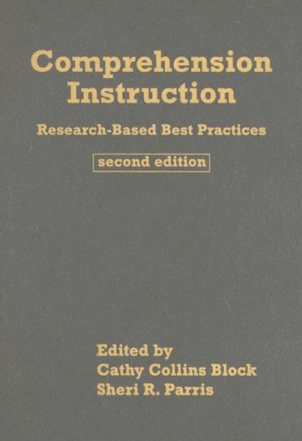 Cover Art for 9781593857011, Comprehension Instruction by Cathy Collins Block