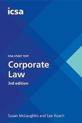Cover Art for 9781860727047, CSQS Corporate Law, 3rd edition by Lee Roach