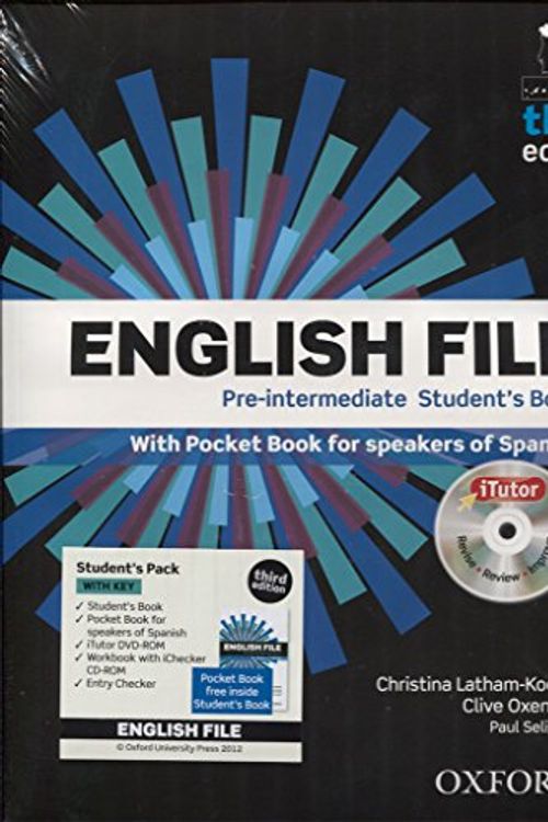 Cover Art for 9780194598934, English File 3rd Edition Pre-Intermediate. Student's Book + Workbook with Key Pack by Varios Autores