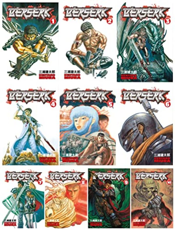 Cover Art for B0B1R1HTSB, Berserk Series 10 Books Set (Volume 1-10) by Kentaro Miura