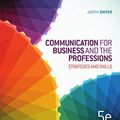 Cover Art for B00KVTECUE, Communication for Business and the Professions: Strategie s and Skills by Judith Dwyer
