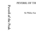 Cover Art for 9781414268354, Peveril of the Peak by Sir Walter Scott