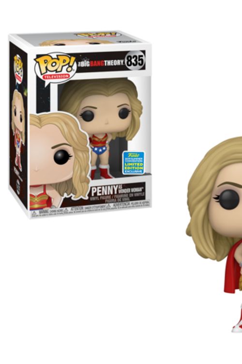 Cover Art for 0889698417075, Funko Pop 2019 SDCC Summer Convention The Big Bang Theory 835 - Penny as Wonder Woman by GENERAL