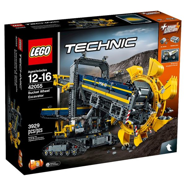 Cover Art for 0673419248723, LEGO Technic Bucket Wheel Excavator 42055 Construction Toy by LEGO