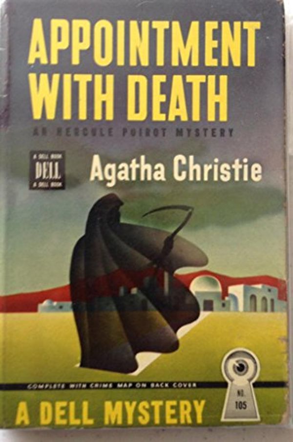 Cover Art for B000M8E17S, Appointment with Death: An Hercule Poirot Mystery (Dell Mapback #105) by Agatha Christie