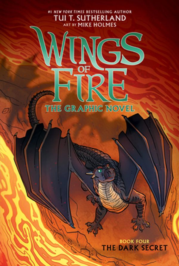 Cover Art for 9781338344226, The Dark Secret (Wings of Fire Graphic Novel #4): A Graphix Book, Volume 4 by Tui T. Sutherland
