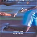 Cover Art for 9780073348179, Project Management: The Managerial Process by Clifford F. Gray, Erik W. Larson