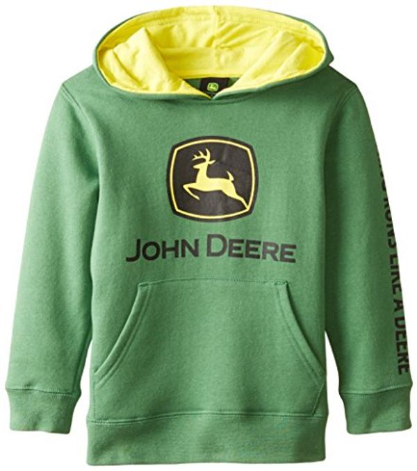 Cover Art for 0840269134234, John Deere Little Boys Logo Fleece Hoodie, Green, 7 by 