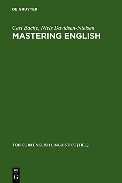Cover Art for 9783110155358, Mastering English by Carl Bache