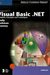 Cover Art for 9780789565488, Microsoft Visual Basic.NET by Gary B. Shelly