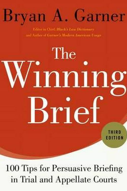 Cover Art for 9780199378357, The Winning Brief by Bryan A Garner