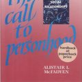 Cover Art for 9780521384711, Call to Personhood by Alistair Iain McFadyen