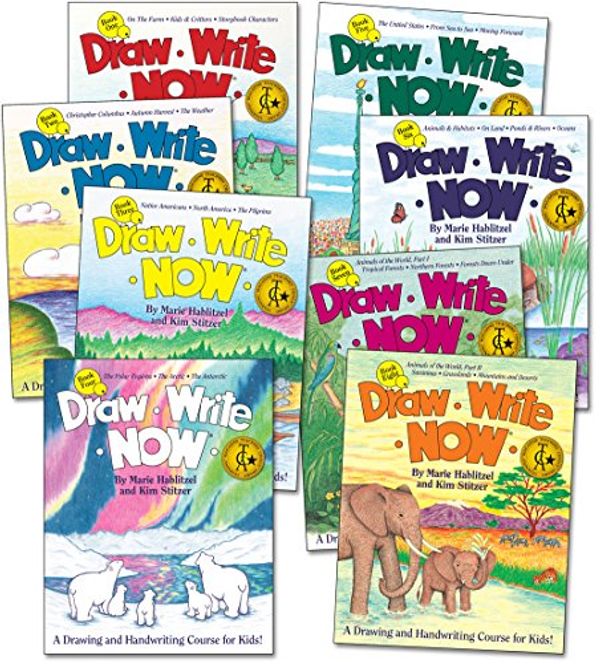 Cover Art for 9781933407647, Draw Write Now Boxed Set of 8 by Marie Hablitzel, Kim Stitzer