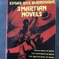 Cover Art for 9780486200392, Three Martian Novels by Edgar Rice Burroughs
