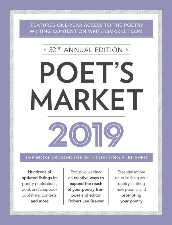 Cover Art for 9781440354557, Poet's Market 2019: The Most Trusted Guide for Publishing Poetry by Unknown