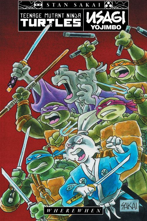 Cover Art for 9798887240220, Teenage Mutant Ninja Turtles/Usagi Yojimbo: WhereWhen by Stan Sakai