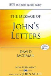 Cover Art for 9780851109787, The Message of John's Letters: With Study Guide by David Jackman