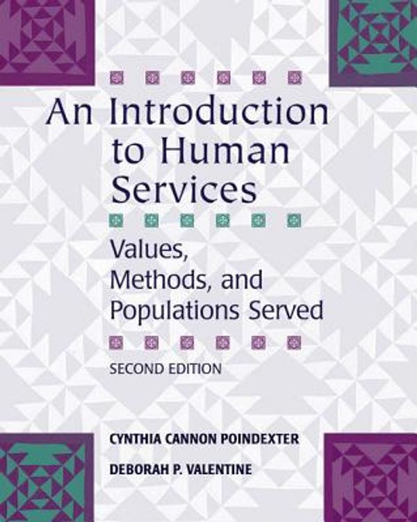 Cover Art for 9780495007920, An Introduction to Human Services by Cynthia Cannon Poindexter