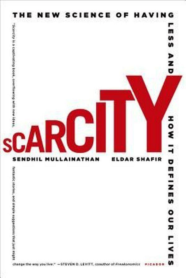 Cover Art for 9781250056115, Scarcity by Sendhil Mullainathan