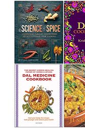 Cover Art for 9789123802272, The Science of Spice [Hardcover], The Dal Cookbook [Hardcover], Dal Medicine Cookbook, Dal 4 Books Collection Set by Dr. Stuart Farrimond, Krishna Dutta, Ji Saays Roli