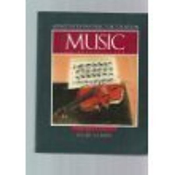 Cover Art for 9780070384583, Music; an Appreciation - Annotated Instructor's Edition by Roger Kamien