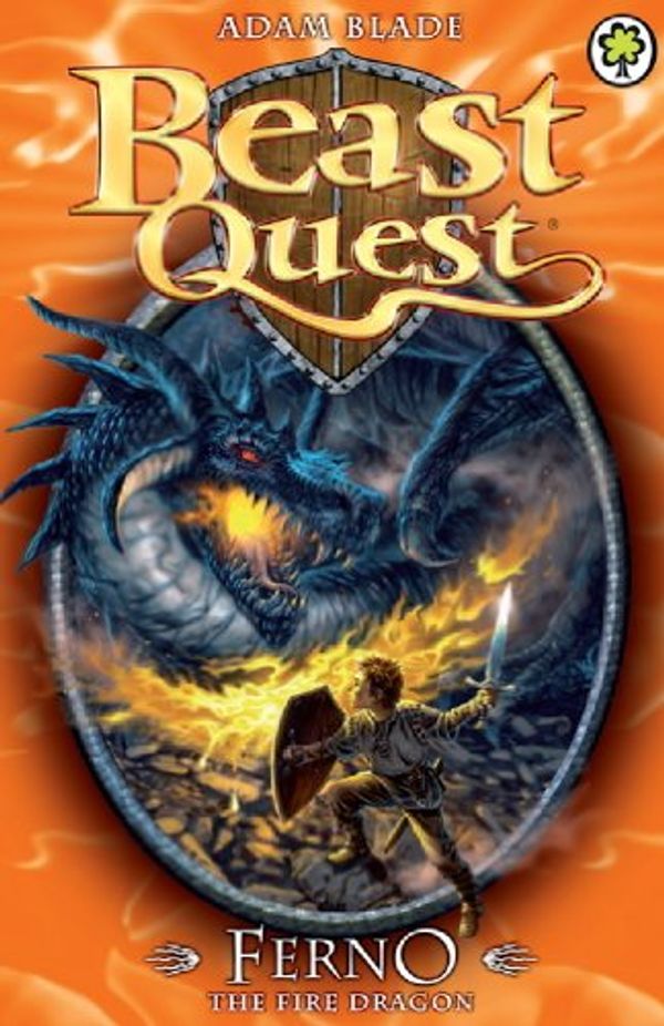 Cover Art for B007KAMUU6, Ferno the Fire Dragon: Series 1 Book 1 (Beast Quest) by Adam Blade