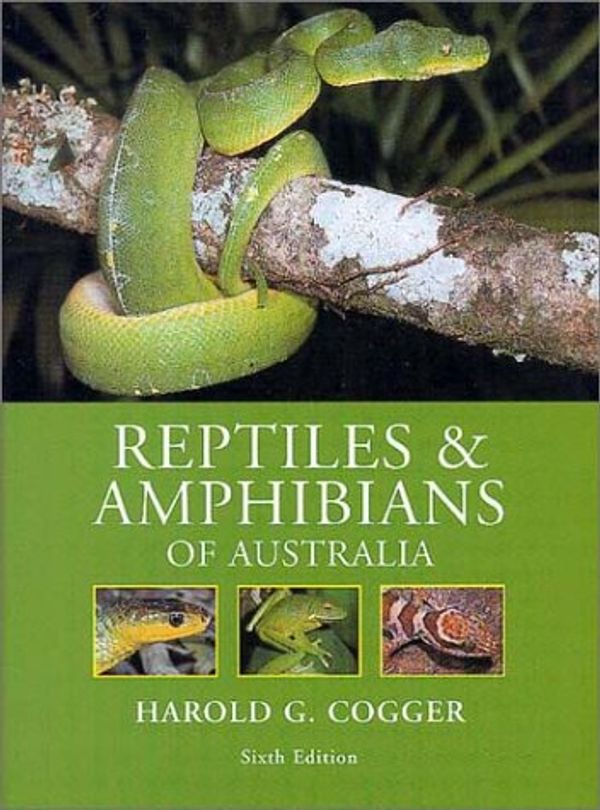 Cover Art for 9780883590485, Reptiles and Amphibians of Australia by Harold G. Cogger
