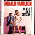 Cover Art for 9780449133385, Death of a Citizen by Donald Hamilton
