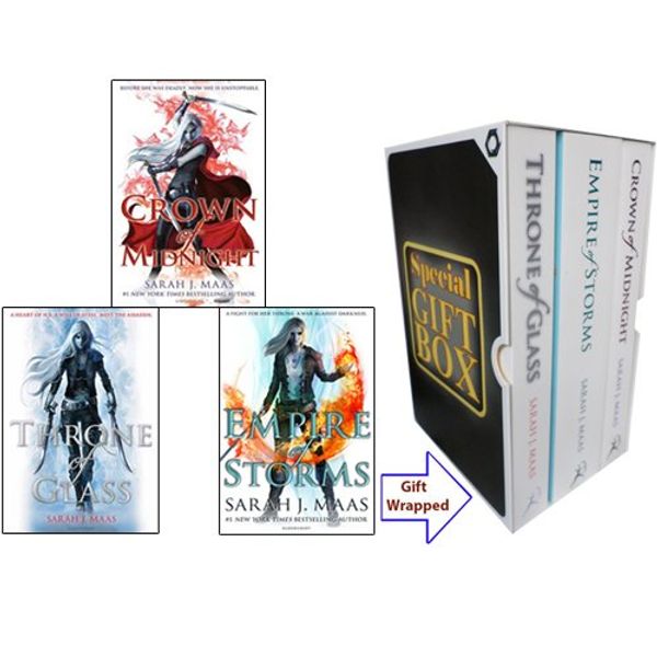 Cover Art for 9789123549818, Sarah J. Maas Throne of Glass Collection 3 Books Bundle Gift Wrapped Slipcase Specially For You by Sarah J. Maas