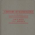 Cover Art for 9780471097631, A History of Mathematics by Carl B. Boyer