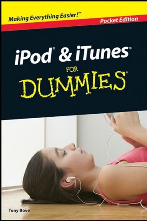 Cover Art for 9780470421888, iPod and iTunes For Dummies (Pocket Edition) by Tony Bove