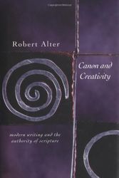 Cover Art for 9780300084245, Canon and Creativity by Robert Alter
