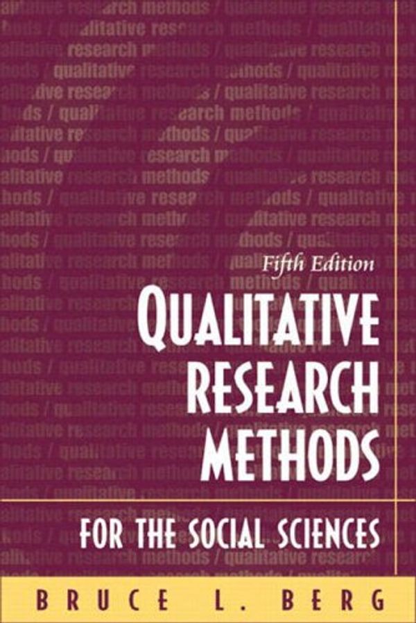 Cover Art for 9780205414215, Qualitative Research Methods for the Social Sciences (International Edition) by Bruce L. Berg