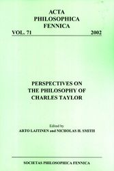 Cover Art for 9789519264479, Perspectives on the Philosophy of Charles Taylor (Acta Philosophica Fennica, 71) by edited by Arto Laitinen and Nicholas H. Smith