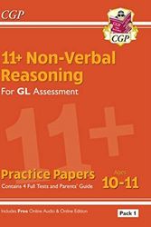 Cover Art for 9781789082265, New 11+ GL Non-Verbal Reasoning Practice Papers: Ages 10-11 Pack 1 (inc Parents' Guide & Online Ed) (CGP 11+ GL) by CGP Books
