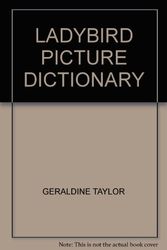 Cover Art for 9780721475585, Picture Dictionary by GERALDINE TAYLOR