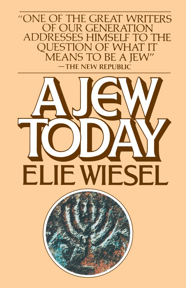 Cover Art for 9780394740577, Jew Today by Elie Wiesel