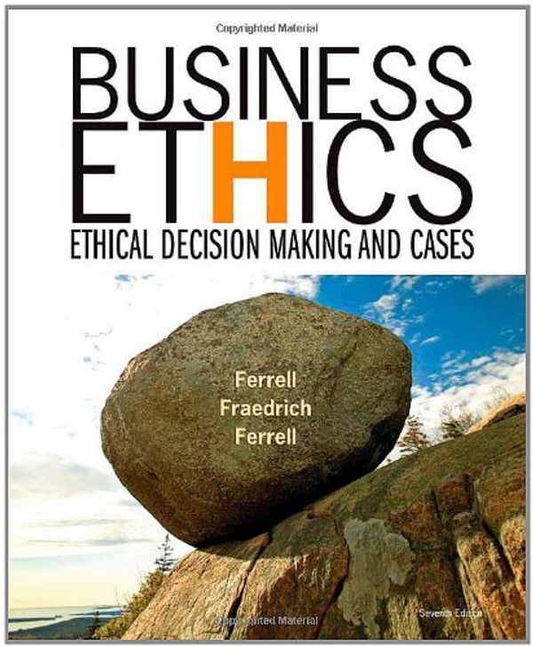 Cover Art for 9780618395736, Business Ethics: Ethical Decision Making and Cases by O. C. Ferrell